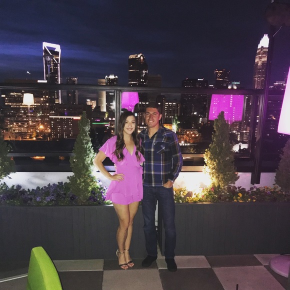 Magenta Romper - Picture 2 of 4